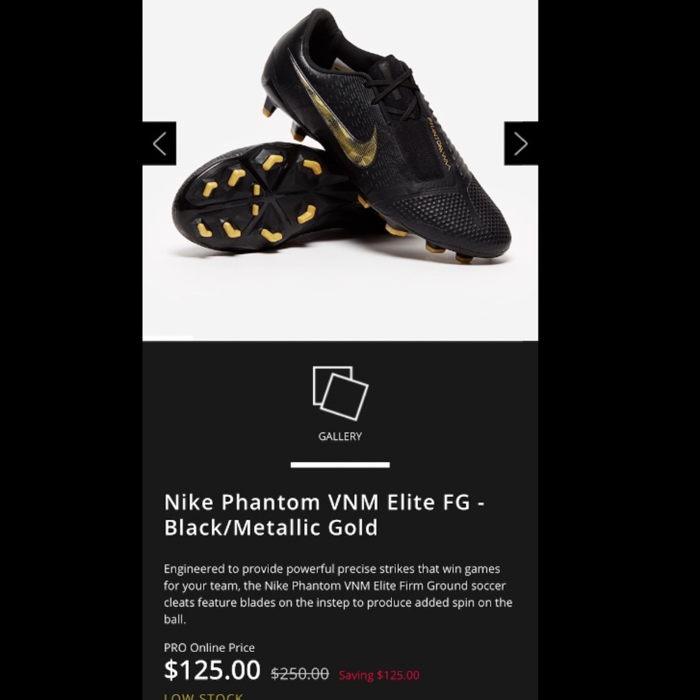 Nike phantom vision soccer sneakers cleats